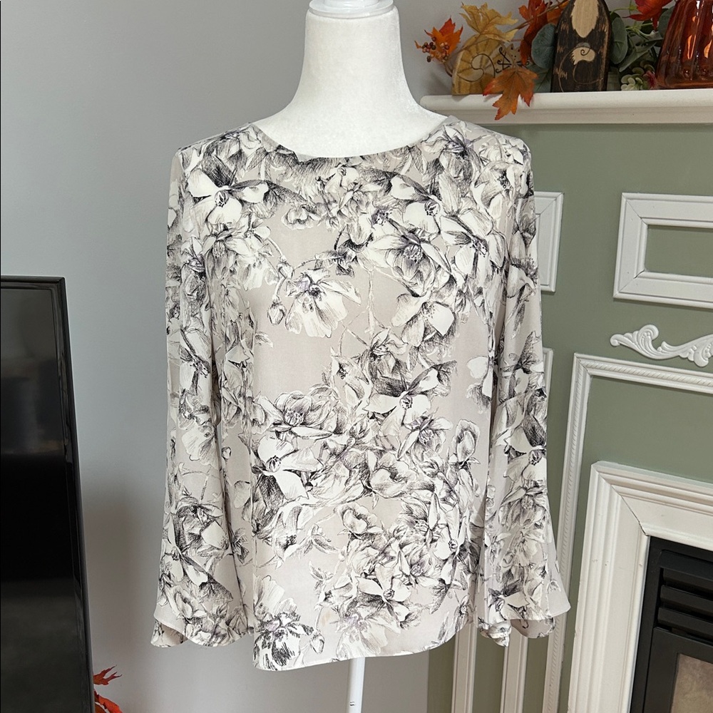 Rose & Olive Floral Blouse